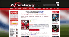 Desktop Screenshot of footballdiehards.com
