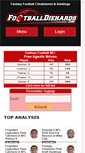 Mobile Screenshot of footballdiehards.com